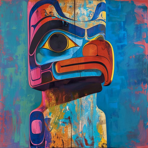 Vintage totem treasures © Lauri Creates