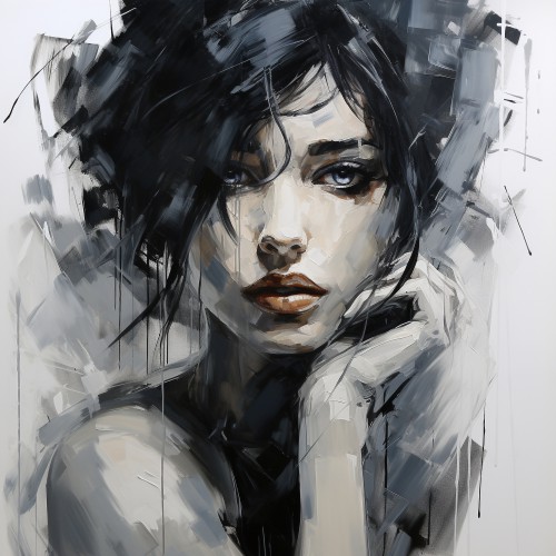Vrouw indringend © Bianca ter Riet