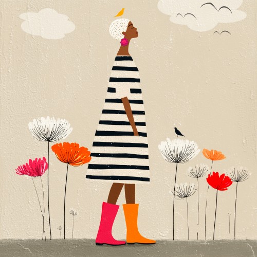 Walking into spring © Mirjam Duizendstra