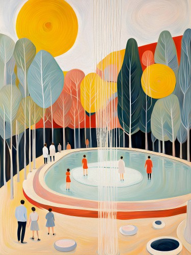 Water Walk © Artclaud