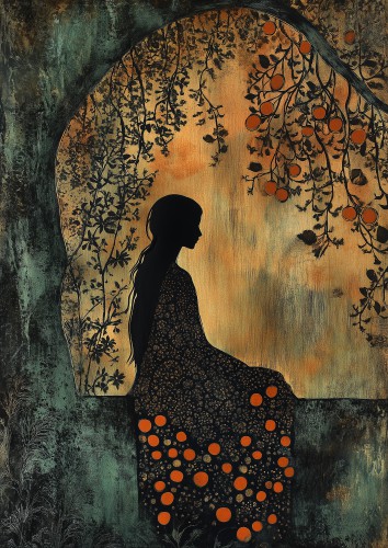 Whispers under the orange tree © Bianca ter Riet
