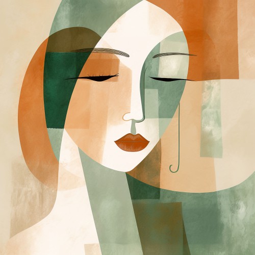 Zachte Complementen Abstracte Lijntekening