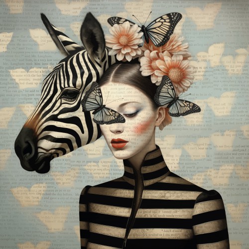Zebra fashion 2 © Mirjam Duizendstra