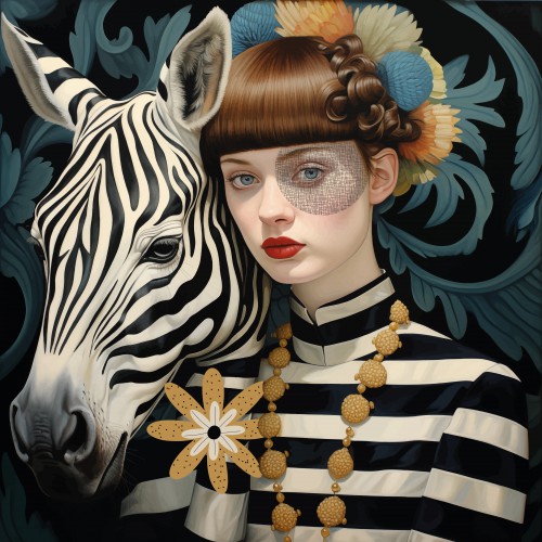 Zebra fashion © Mirjam Duizendstra