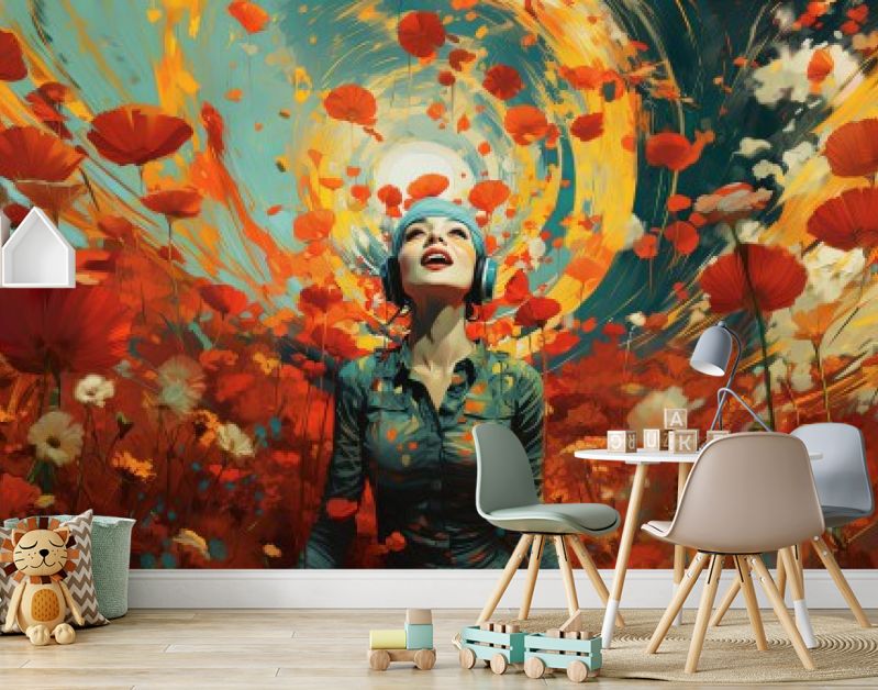 Genieten van klaprozen