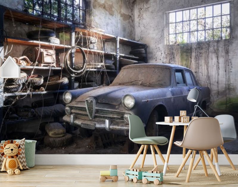 Alfa Romeo in Garage