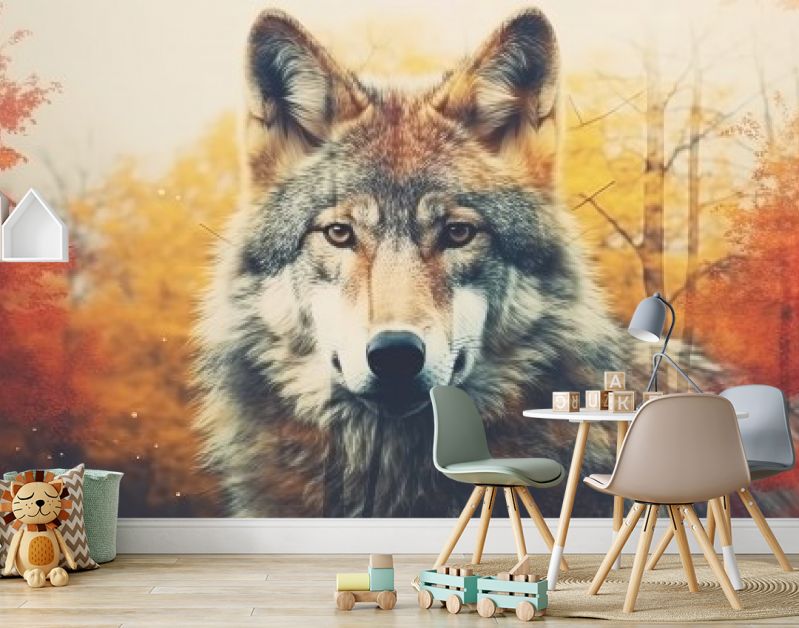 Wolf herfst
