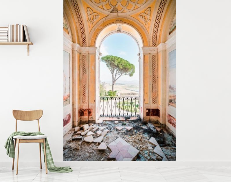 Balkonzicht Italiaanse Villa