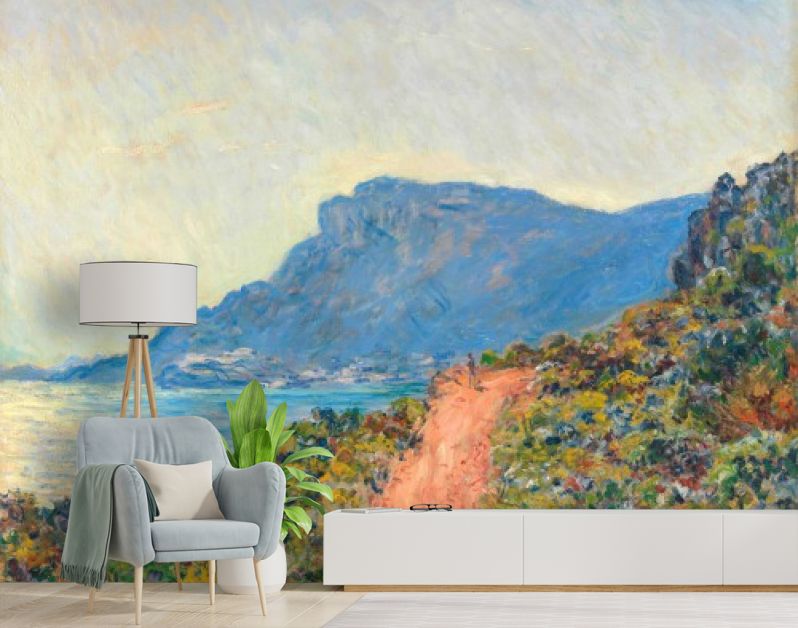 La Corniche near Monaco (1884) 