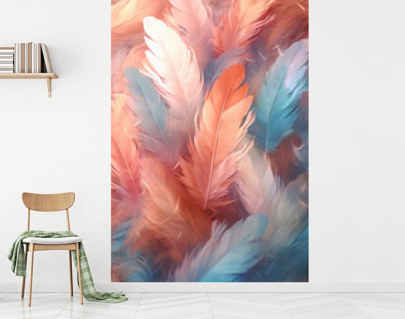 de spray vloog hoog en de veren zweefden. AI generatief