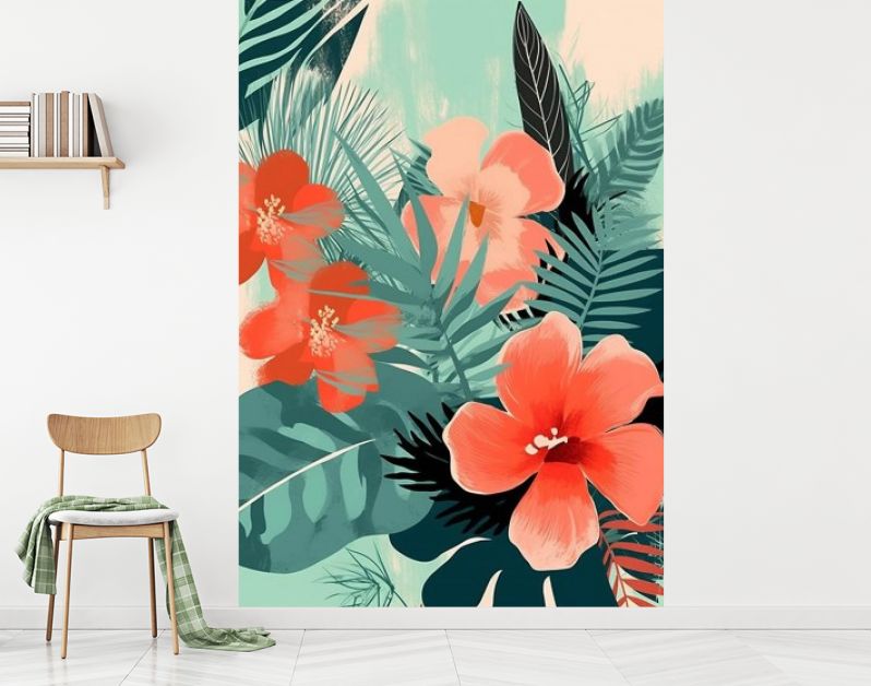 A botanical modern floral design