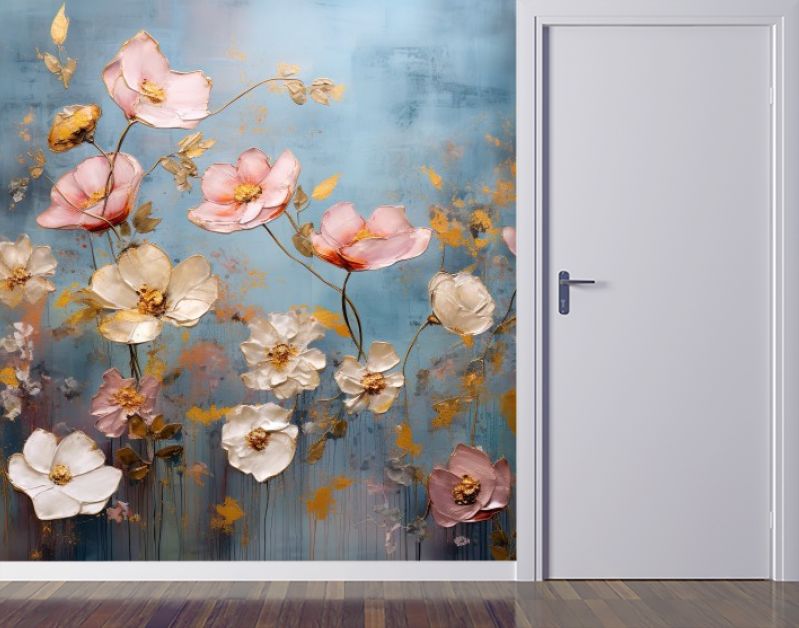 Floating floral harmony