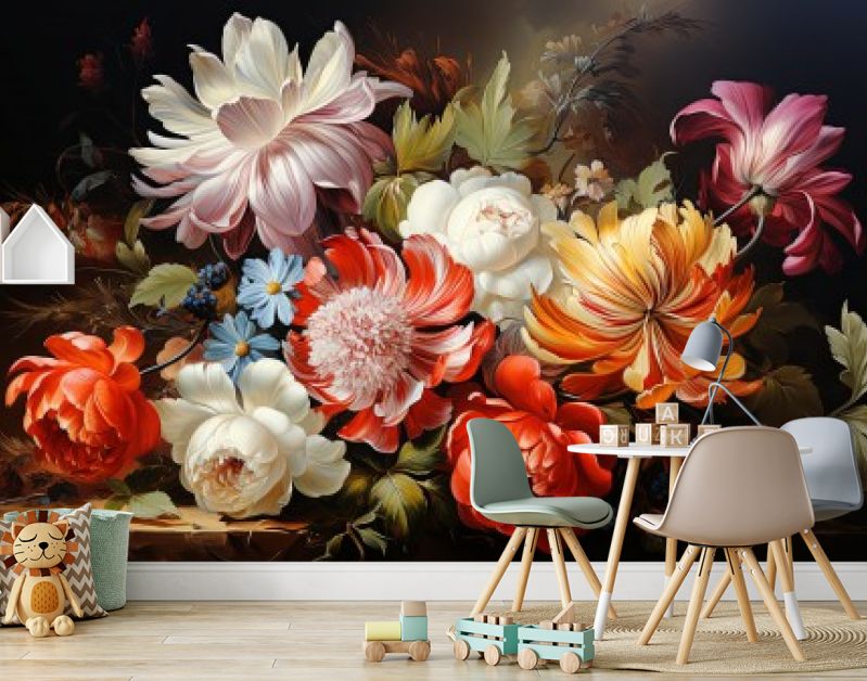 Klassiek kleurrrijk boeket