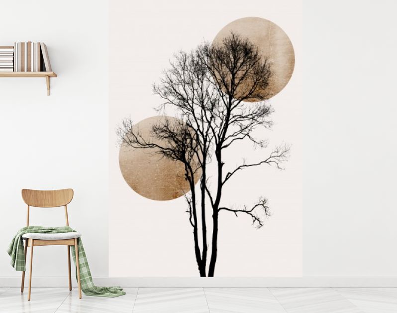 Sun and Moon hiding-GOLD