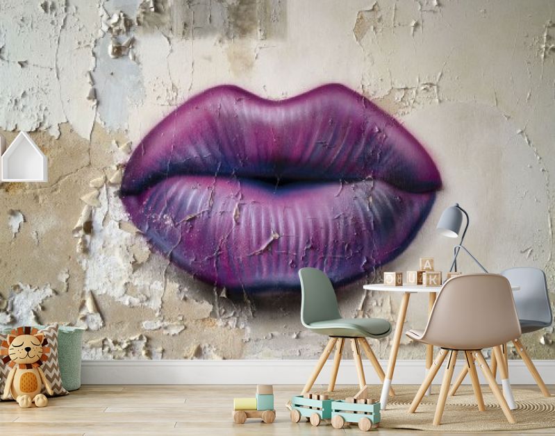 Lippen op de Muur
