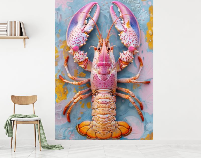 Spring Pastel Lobster