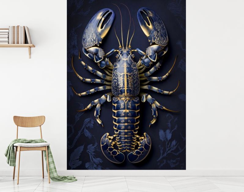 Lobster Chique Gold Blue