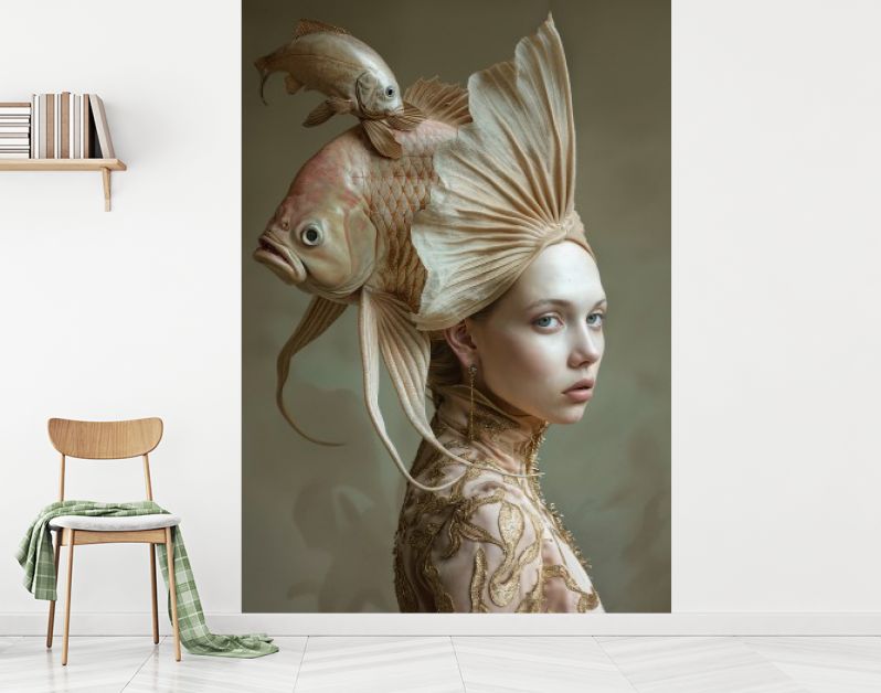 Fishy hat elegance beige 2