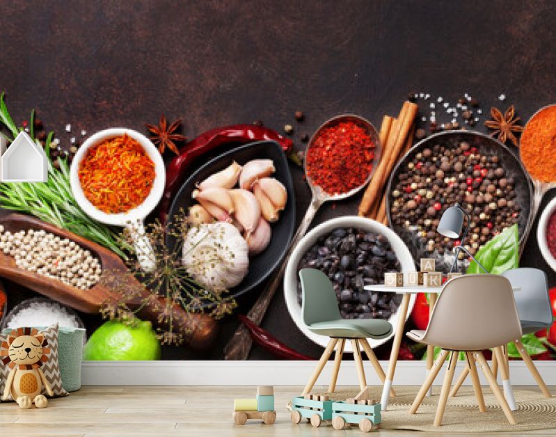 Various spices and herbs