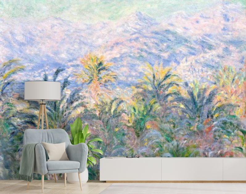 Palm Trees at Bordighera (1884) 