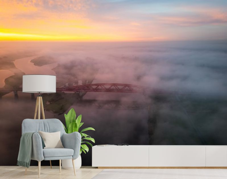 Zwolle Hanzeboog in de mist