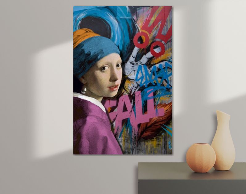 Meisje met de Parel - The Urban Graffiti Edition