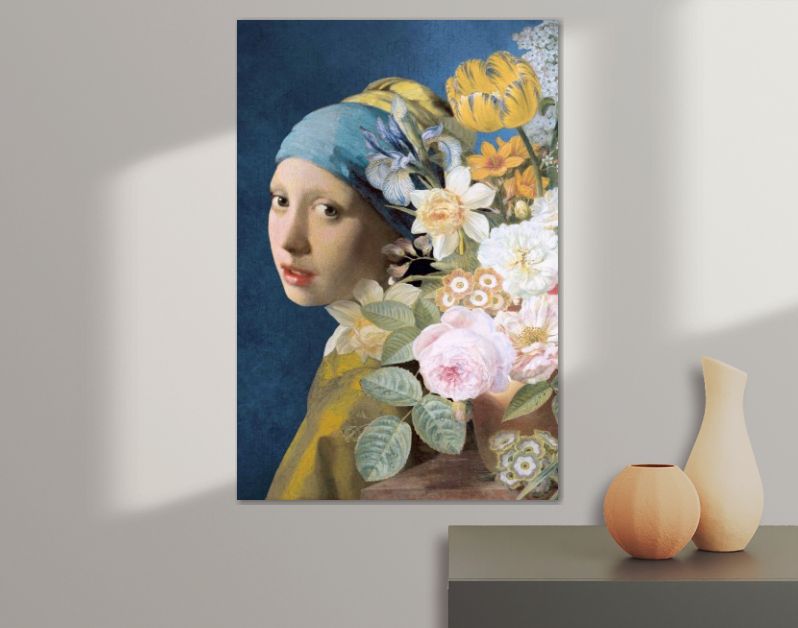 Meisje met de Parel - The Floral Edition