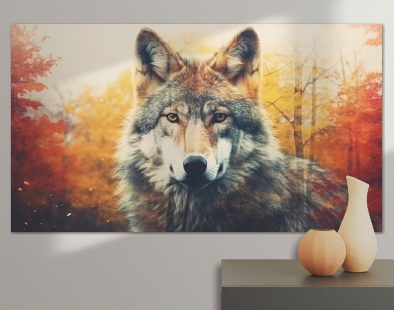 Wolf herfst