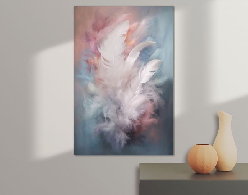 de spray vloog hoog en de veren zweefden. AI generatief