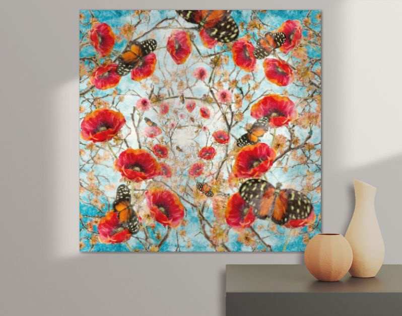 Bloemencirkel van het leven