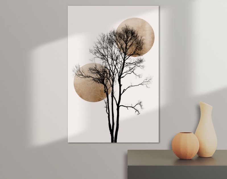 Sun and Moon hiding-GOLD