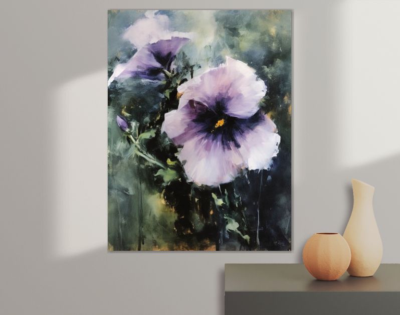 Verfijnde Vage Details Penseelstreek