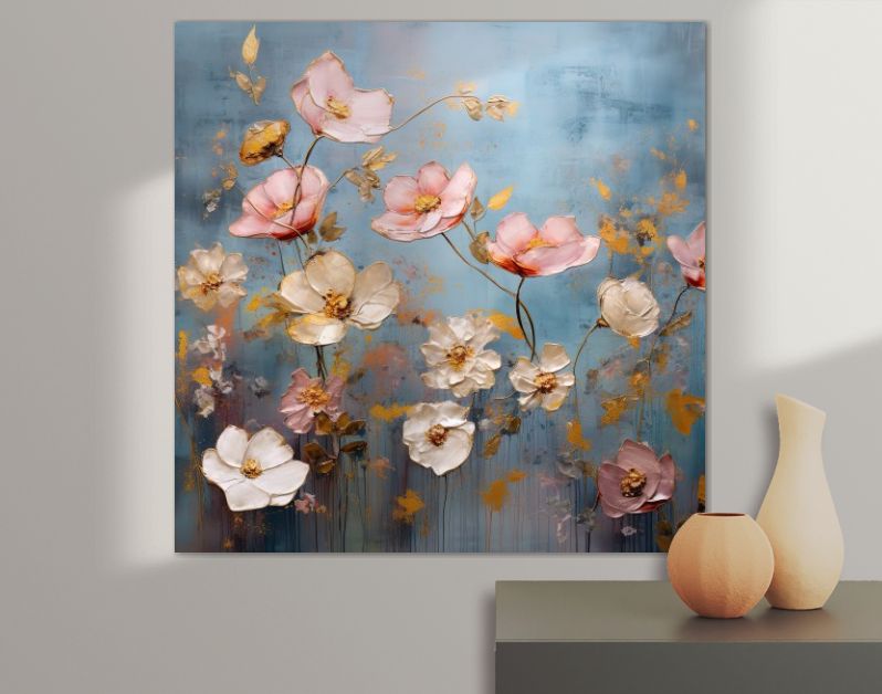 Floating floral harmony