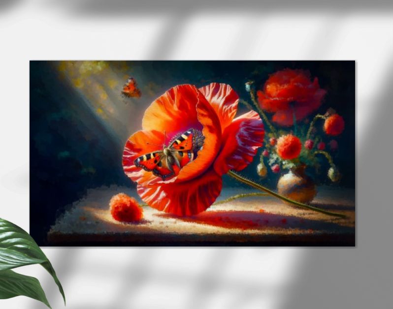 Klaproos - Poppie en Vlinder Oil