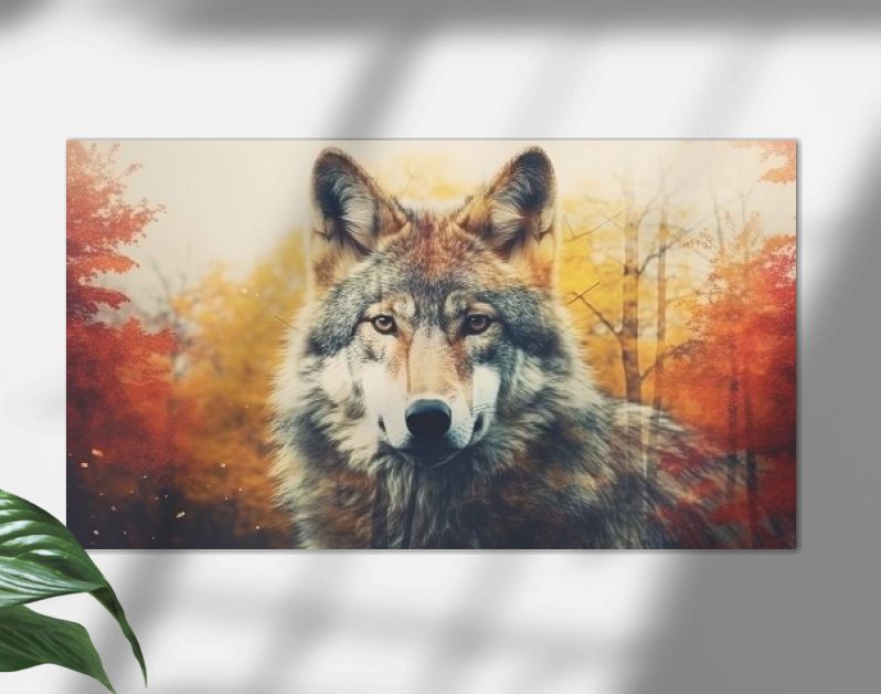 Wolf herfst