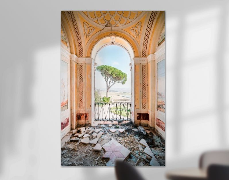 Balkonzicht Italiaanse Villa