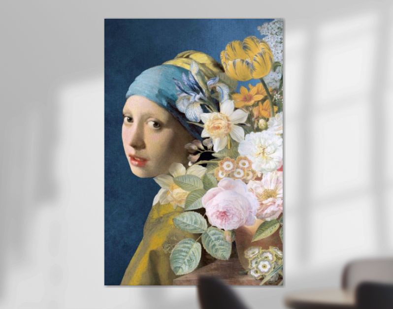 Meisje met de Parel - The Floral Edition