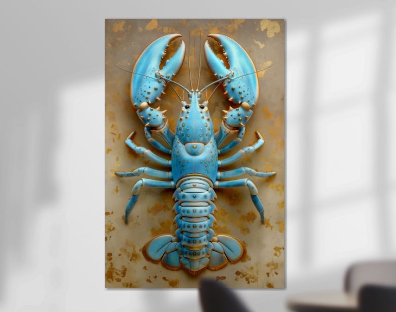 Zomerse cyaan ibiza kreeft