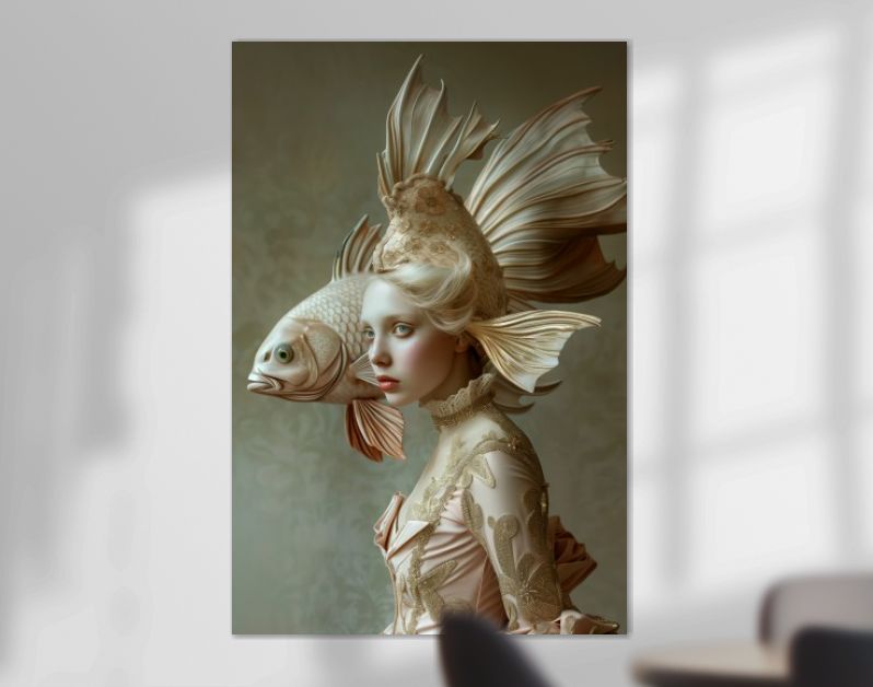 Fishy hat elegancy beige 1