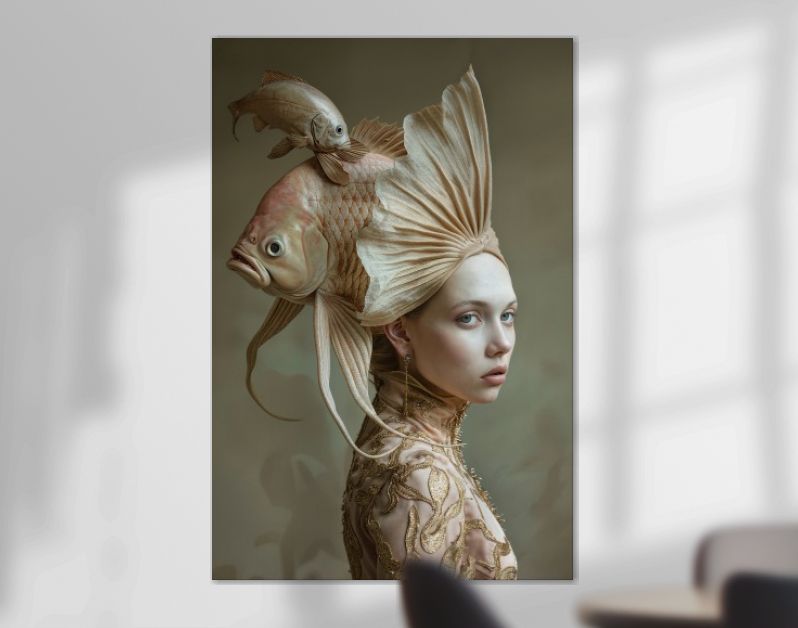 Fishy hat elegance beige 2