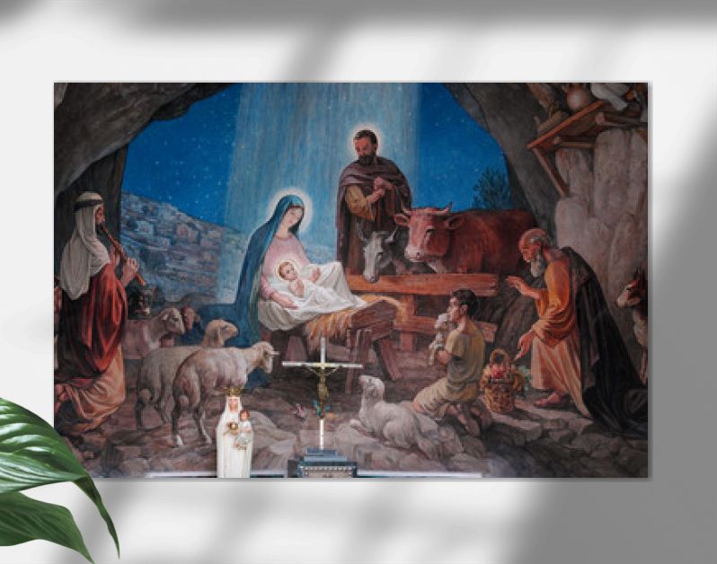 Nativity Mural, Bethlehem, Israel