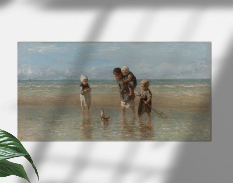 Kinderen der zee, Jozef Israëls, 1872