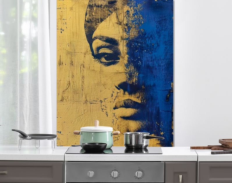 Golden glamour retro starlet