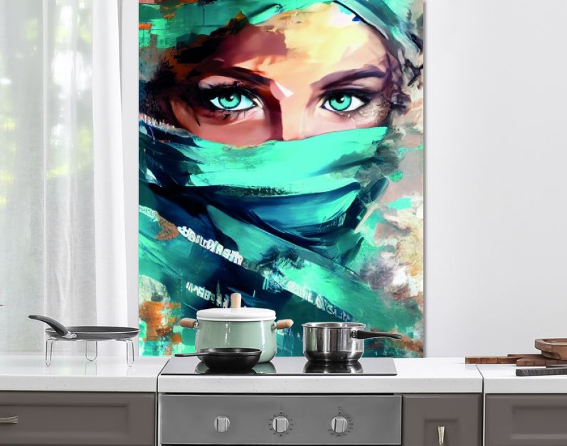 Verborgen Identiteit in blauw