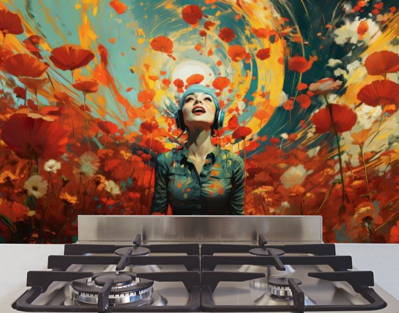 Genieten van klaprozen