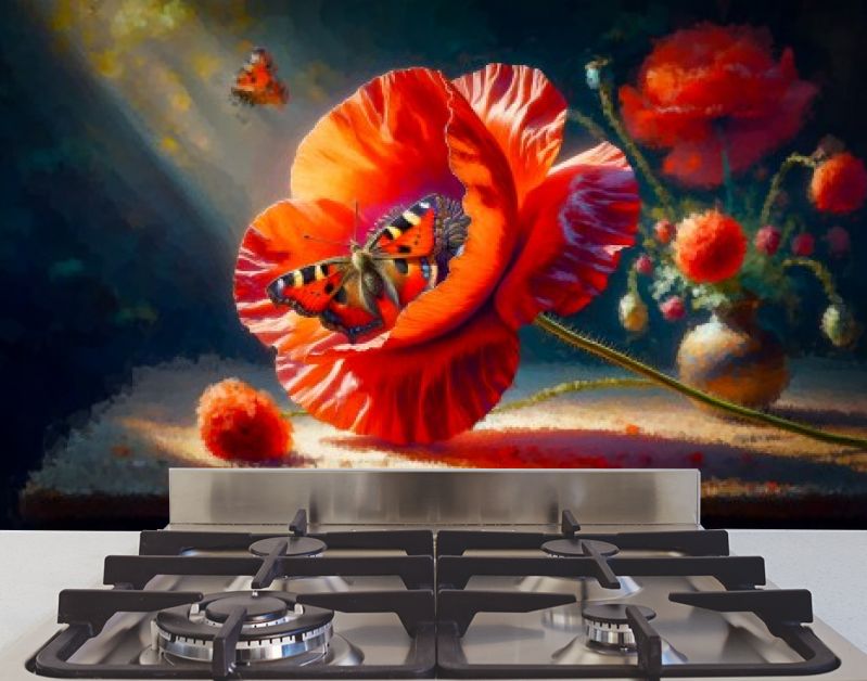 Klaproos - Poppie en Vlinder Oil