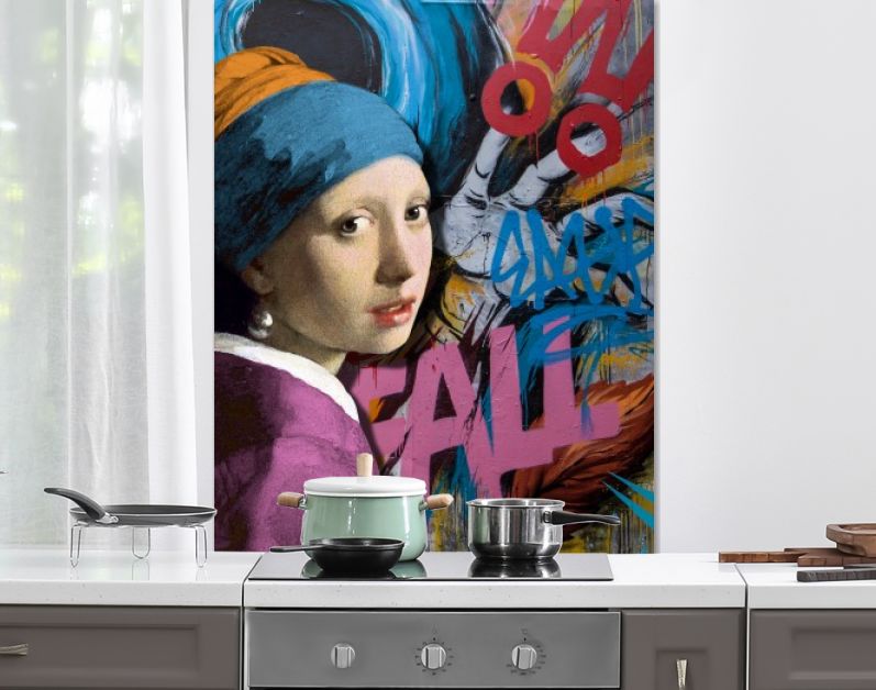 Meisje met de Parel - The Urban Graffiti Edition