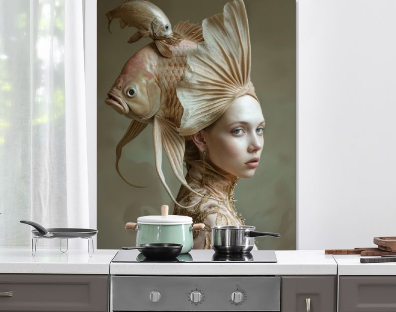 Fishy hat elegance beige 2