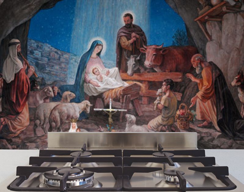 Nativity Mural, Bethlehem, Israel