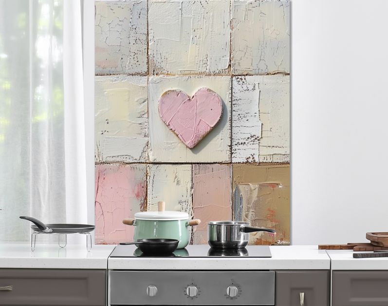 Industrial love with a touch of pink